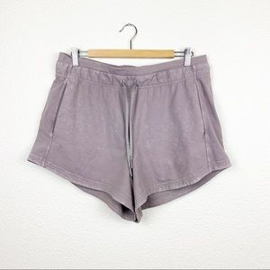 Lululemon Inner Glow Shorts Washed Half Moon Lounge 10